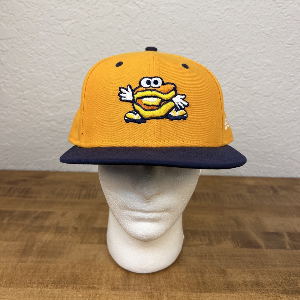 Montgomery Biscuits New Era 59Fifty Fitted MiLB Minor Baseball Hat Cap 7 3/4